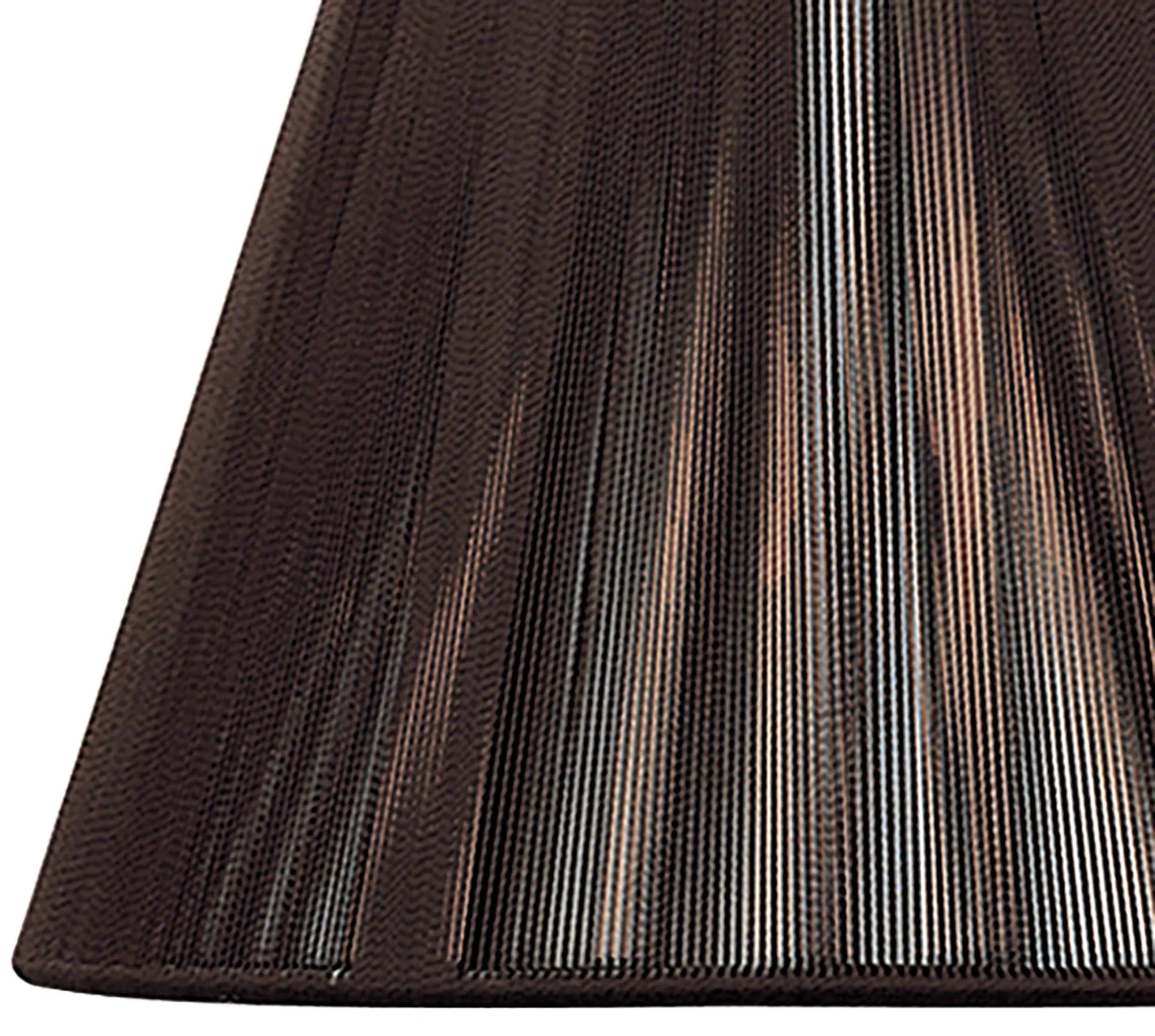Silk 40cm String Shade Dark Brown MS042  Mantra Fusion Silk String Shades